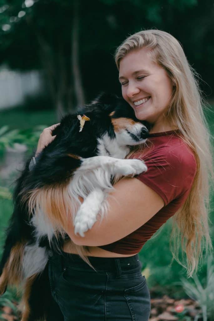 Dog Love Her Human