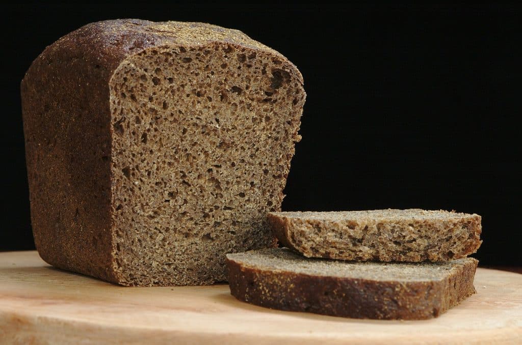 bread, rye, black